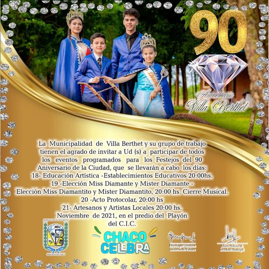 Festejos por el 90º Aniversario de Villa Berthet